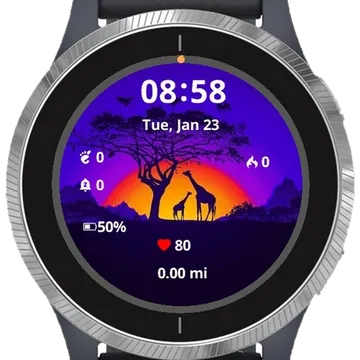 Lion king Garmin watch face preview