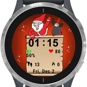 List Gift Garmin watch face preview