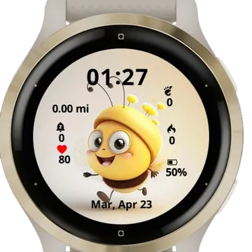 Little Bee Garmin watch face preview