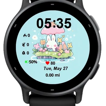 Little Cici Garmin watch face preview