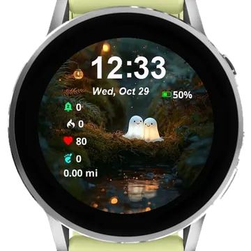 Little Fantom Garmin watch face preview