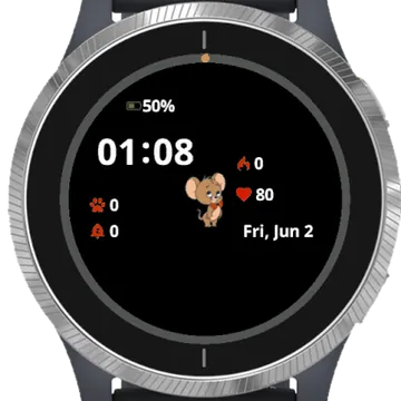 Little Mouse Garmin watch face preview