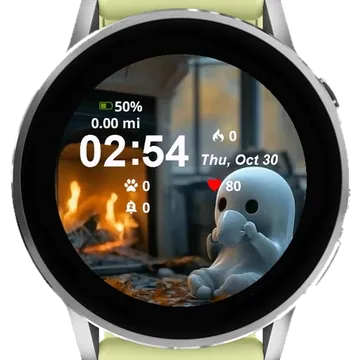 Little Phantom Garmin watch face preview