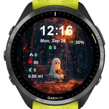 Little Phantom Garmin watch face preview