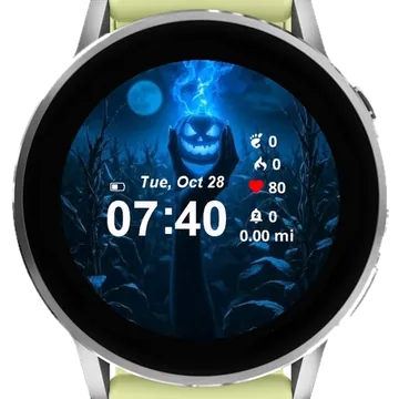 Little Pumpkin Garmin watch face preview