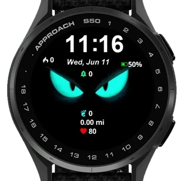 Look In The Eye Garmin watch face preview