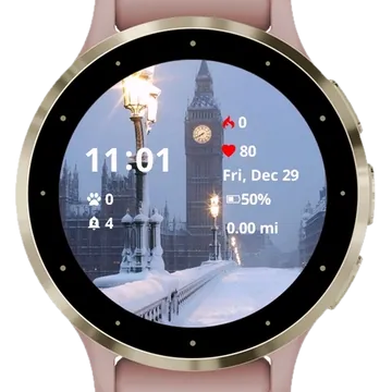 Los Monumentos Garmin watch face preview