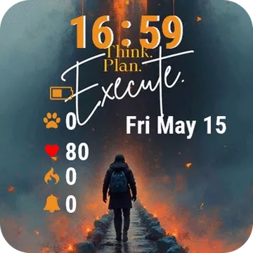 Lost Poster Garmin watch face preview