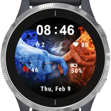 Love. Garmin watch face preview