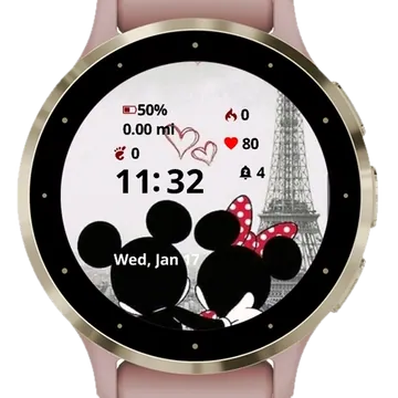 Lovely Garmin watch face preview