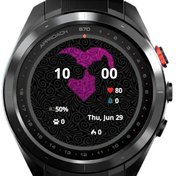 Lovely Dog and Cat Garmin watch face preview