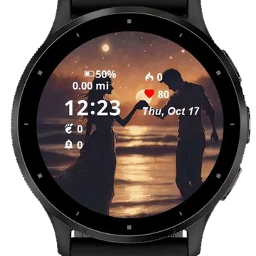 Lovely Together Garmin watch face preview