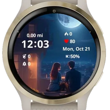 Lovely Garmin watch face preview