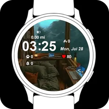 Luxurious Room Garmin watch face preview