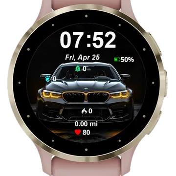 M Series Garmin watch face preview