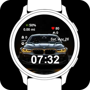 M5 Garmin watch face preview