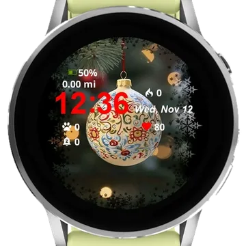 Magic Globe Garmin watch face preview