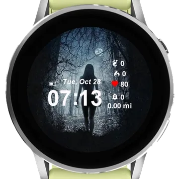Magic Woman Garmin watch face preview