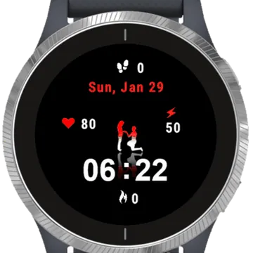 Marry Me Garmin watch face preview