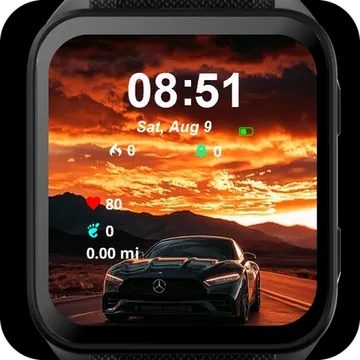MB Garmin watch face preview