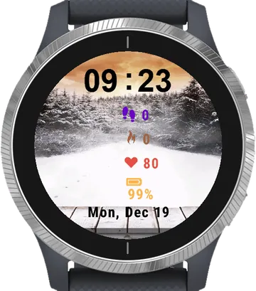 Meeting House Garmin watch face preview