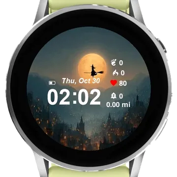 Midjourney Garmin watch face preview