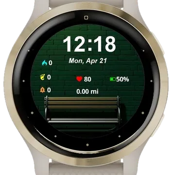 Midnight Pause Garmin watch face preview