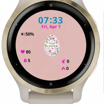 Mini Eggs Garmin watch face preview