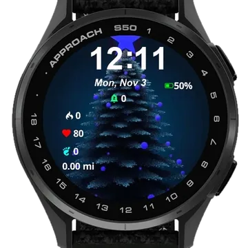 Mini Tree Garmin watch face preview