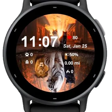 Mirror of Hidden Power Garmin watch face preview