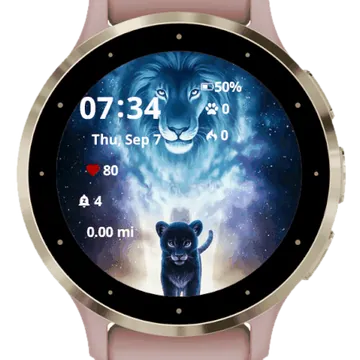 Mirror of the King Garmin watch face preview