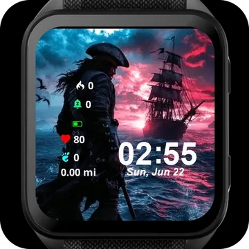 Mr Jack Garmin watch face preview