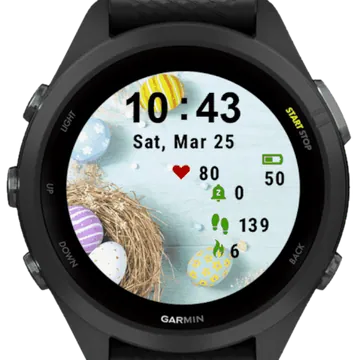 Multi Eggs Basket Garmin watch face preview