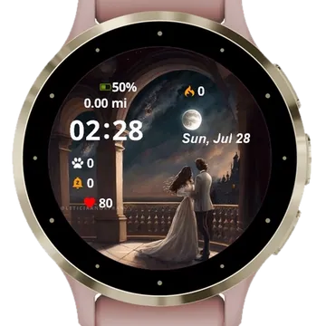 My Beautiful Wife Garmin watch face preview