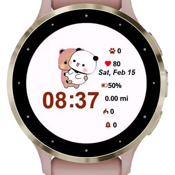 My Bubu Garmin watch face preview