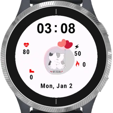 My Dream Garmin watch face preview