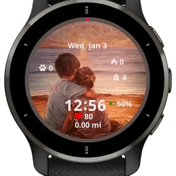 My Little Sister Garmin watch face preview