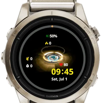 Mystic Garmin watch face preview