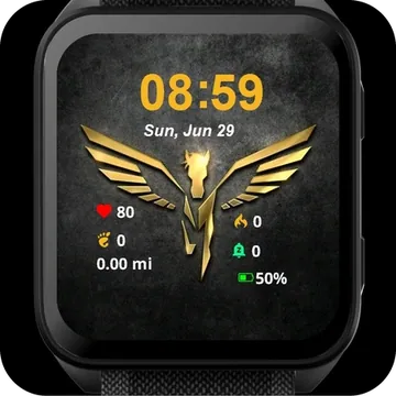 Mythos Force Garmin watch face preview
