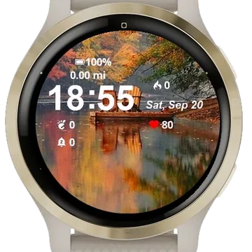 Nature #3 Garmin watch face preview