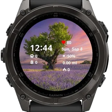 Nature Landscape Garmin watch face preview
