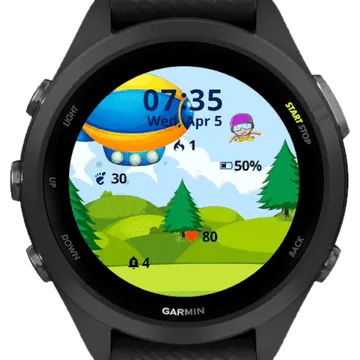Nature Garmin watch face preview
