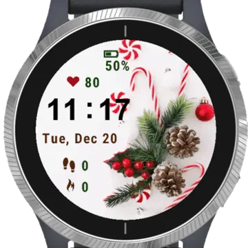 Nice Background White Garmin watch face preview