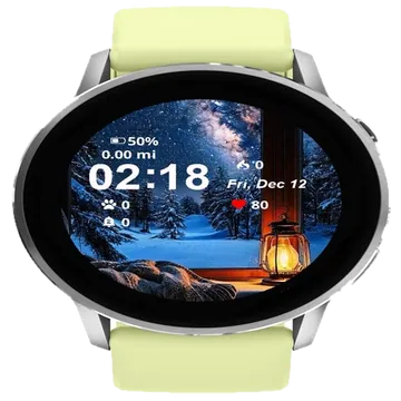 Night Sky Star Garmin watch face preview
