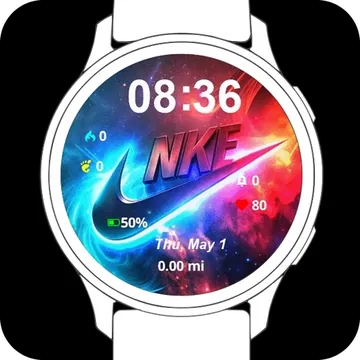 Nike Garmin watch face preview
