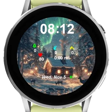 Peisage Winter Garmin watch face preview