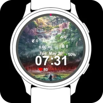 Pin on Paysage Garmin watch face preview
