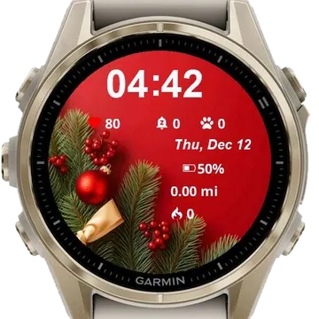 Pin Tree Garmin watch face preview