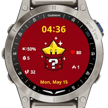Pocket Garmin watch face preview