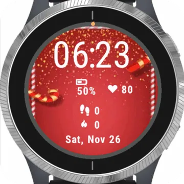 Portrait Album Garmin watch face preview